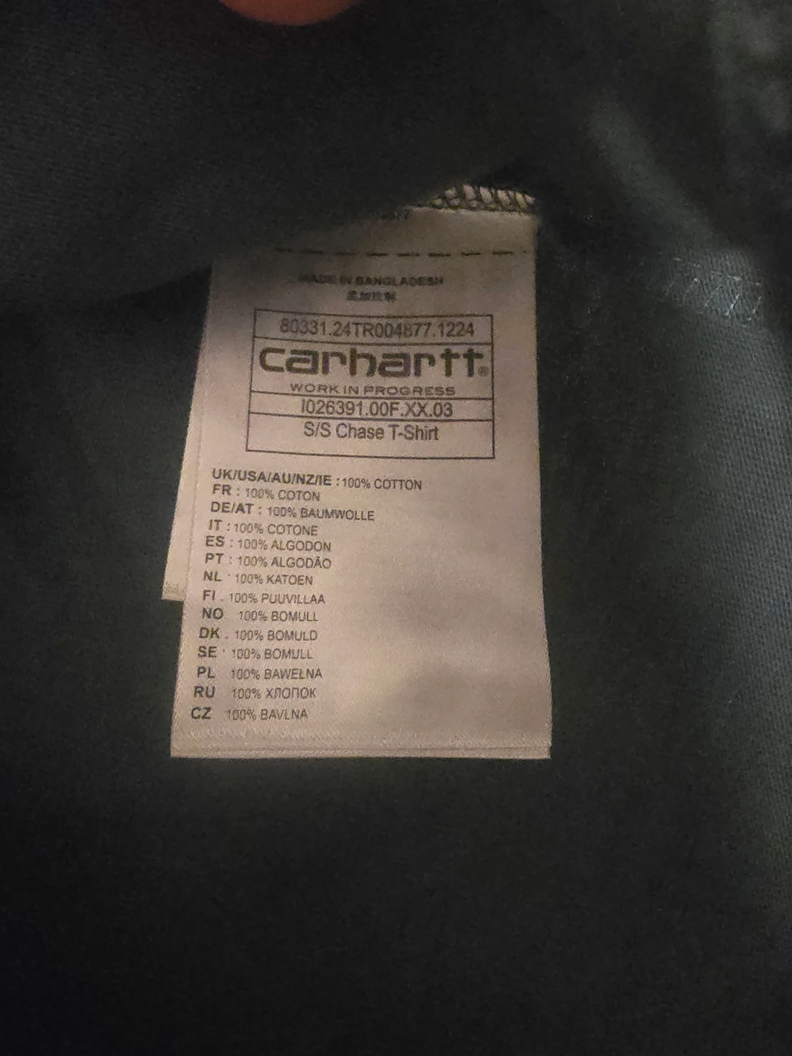 Tee-shirt carhartt  – photo 3